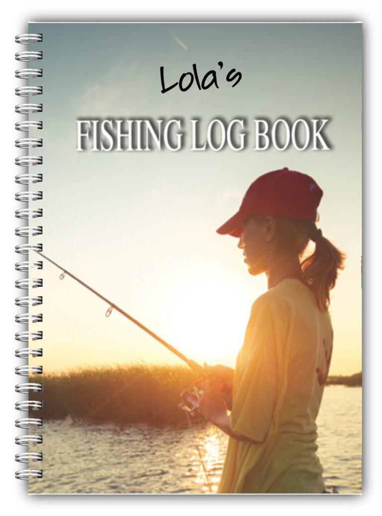 A Personalised Fishing Log Book Bootiful Books