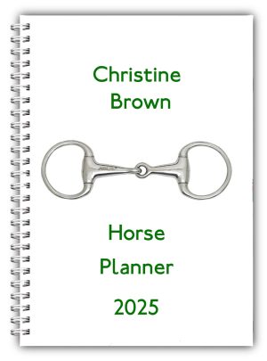 A5 Equestrian Log Book