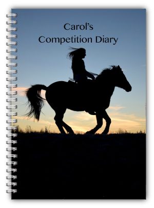 A5 Equestrian Log Book Shadow